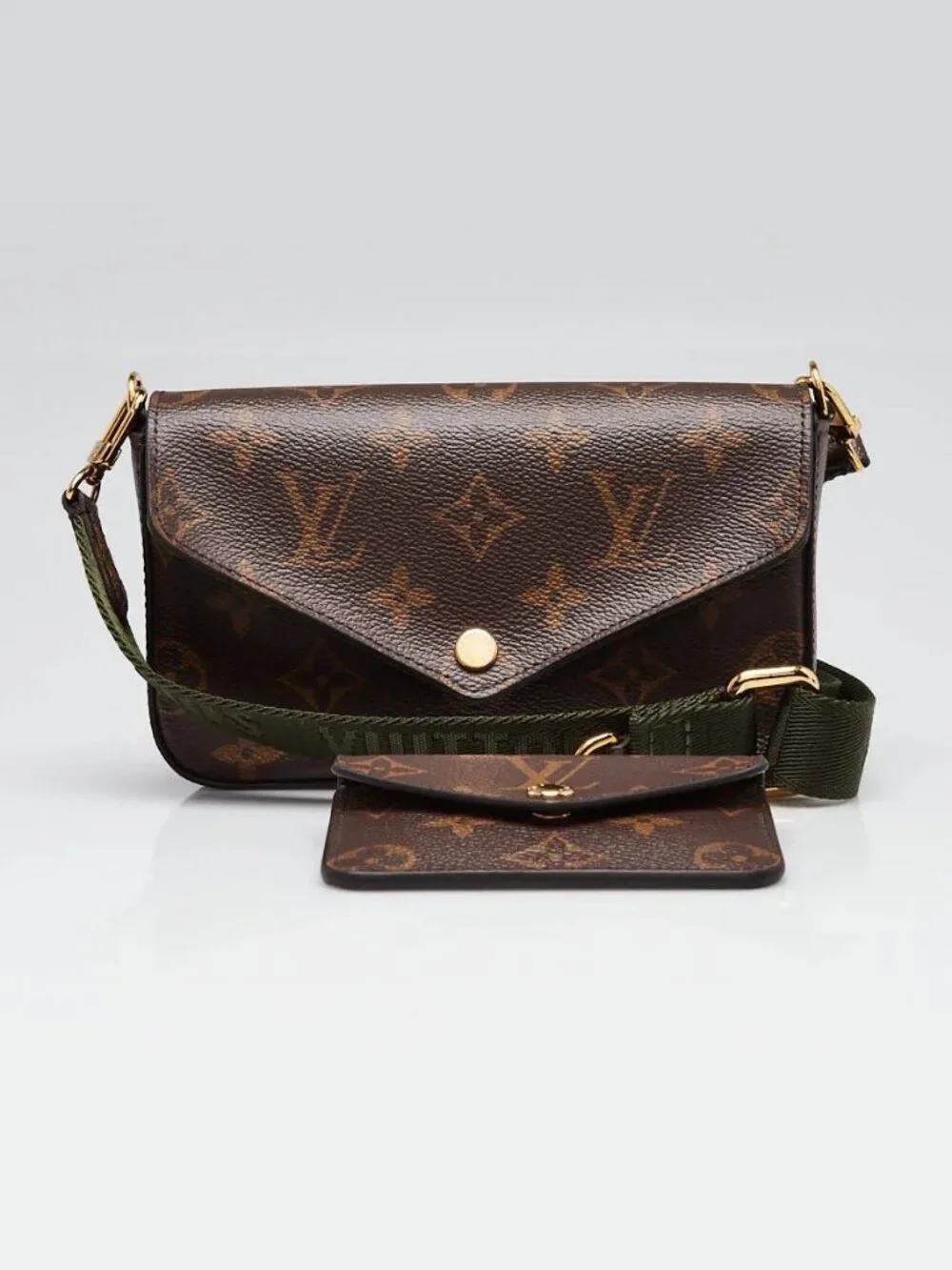 Louis Vuitton Monogram Canvas Felicie Strap And Go Bag
